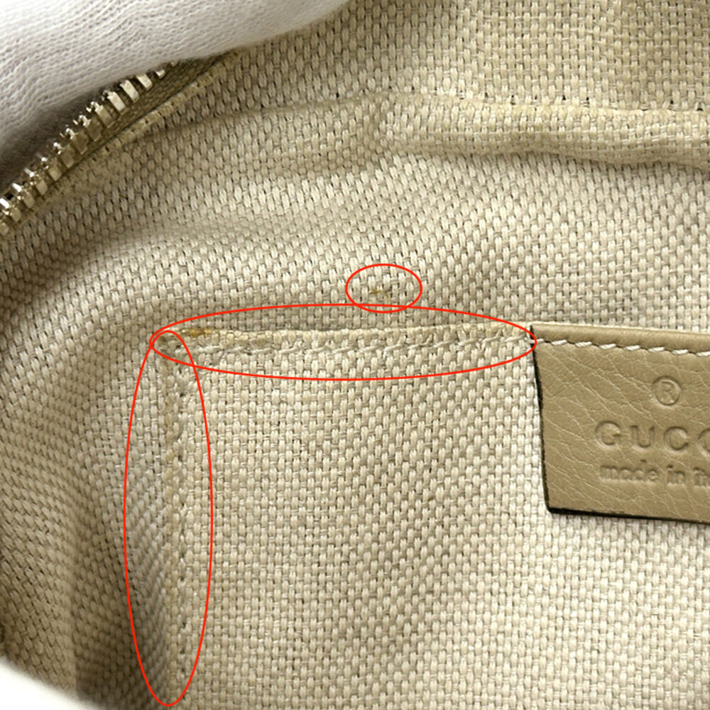 Gucci women's handbag, Interlocking G design, leather shoulder bag, Soho styl... - Picture 15 of 16